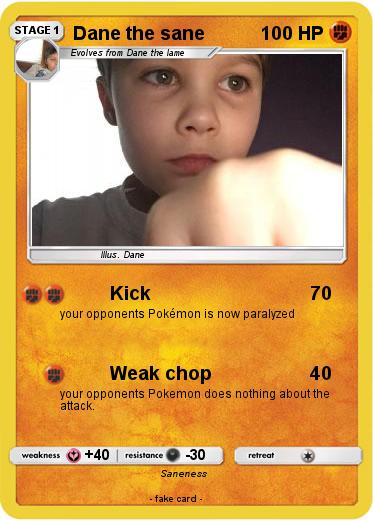 Pokemon Dane the sane