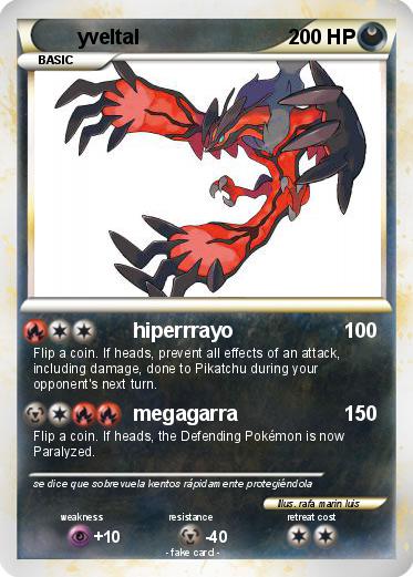 Pokemon yveltal