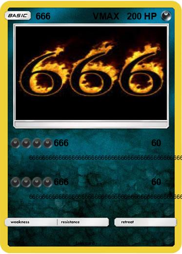 Pokemon 666                 VMAX