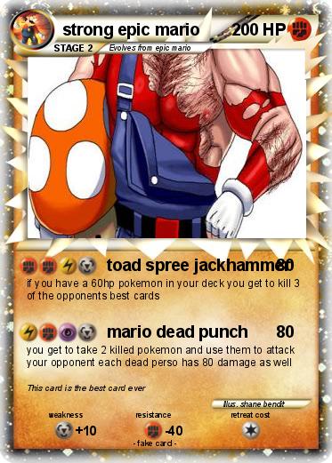 Pokemon strong epic mario