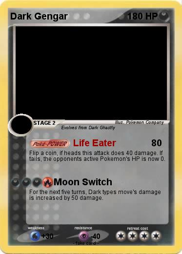 Pokemon Dark Gengar