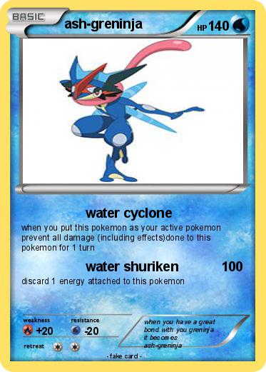 Pokemon ash-greninja