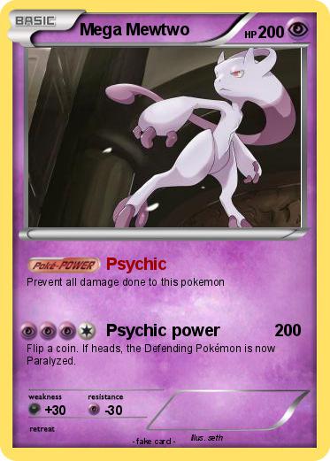 Pokemon Mega Mewtwo