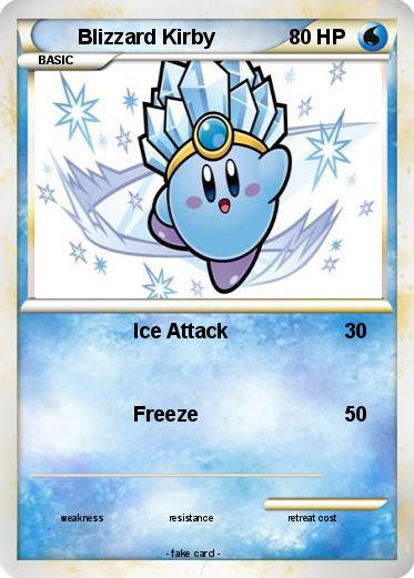 Pokemon Blizzard Kirby