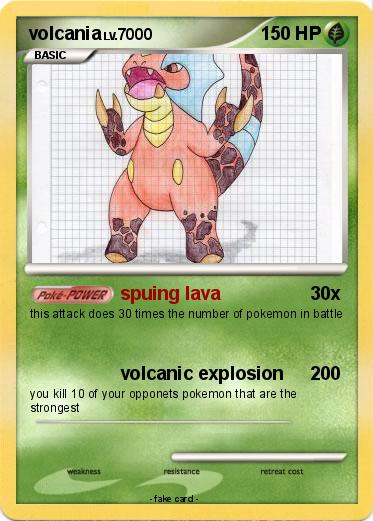 Pokemon volcania