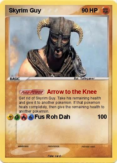 Pokemon Skyrim Guy
