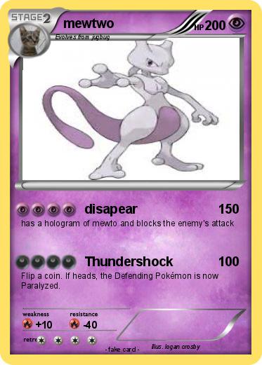 Pokemon mewtwo