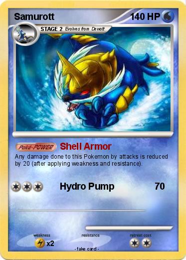 Pokemon Samurott