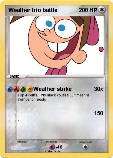 Pokemon Weather trio battle