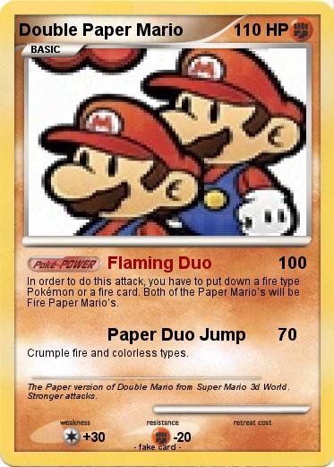 Pokemon Double Paper Mario