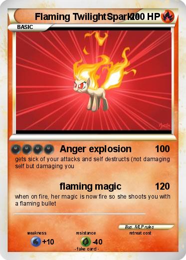 Pokemon Flaming TwilightSparkle