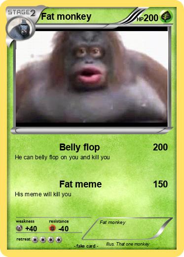 Pokemon Fat monkey
