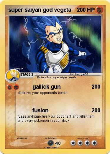 Pokemon super saiyan god vegeta