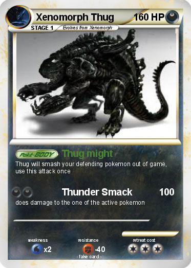 Pokemon Xenomorph Thug