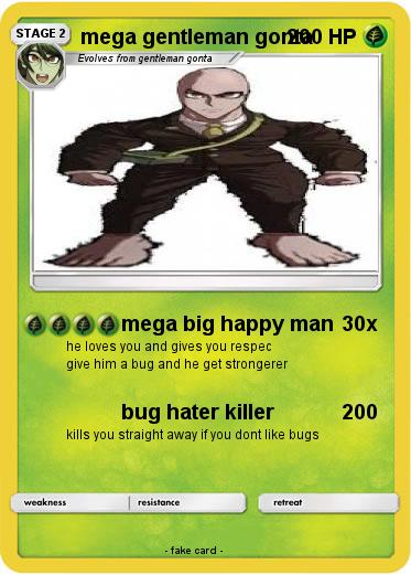 Pokemon mega gentleman gonta