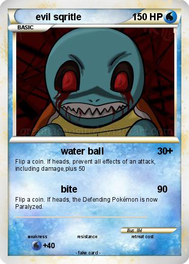 Pokemon evil sqritle