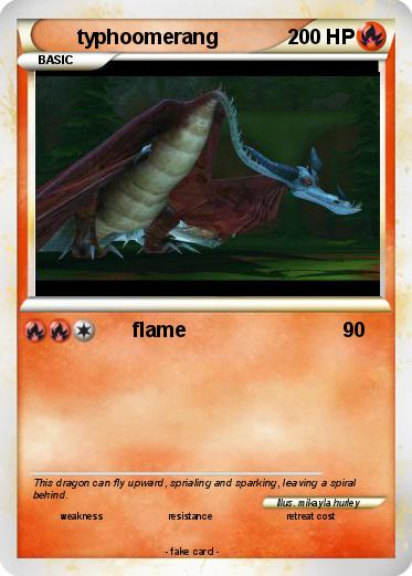 Pokemon typhoomerang