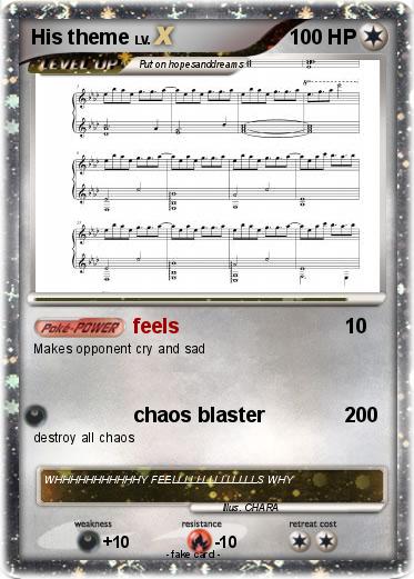 Pokemon His theme