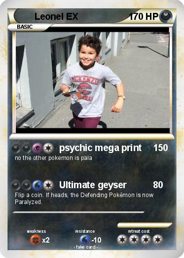 Pokemon Leonel EX