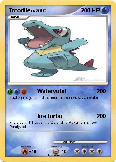Pokemon Totodile