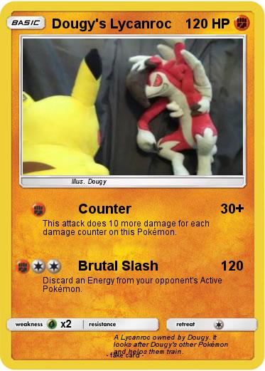 Pokemon Dougy's Lycanroc