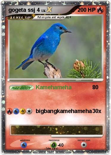 Pokemon gogeta ssj 4 Pokemon gogeta ssj 4