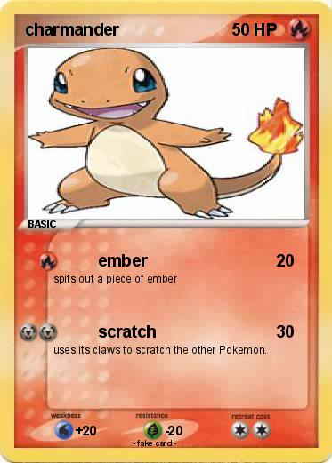 Pokemon charmander