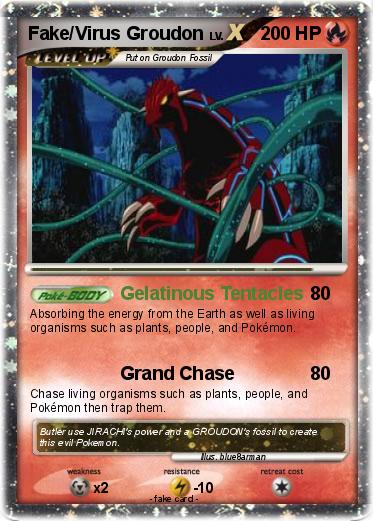 Pokemon Fake/Virus Groudon