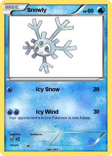 Pokemon Snowly