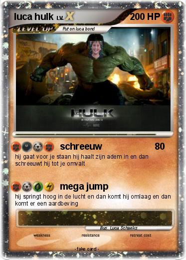 Pokemon luca hulk
