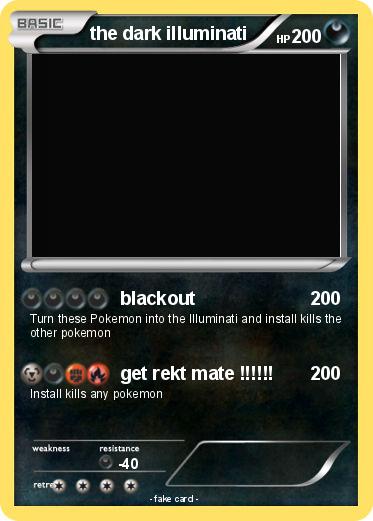 Pokemon the dark illuminati