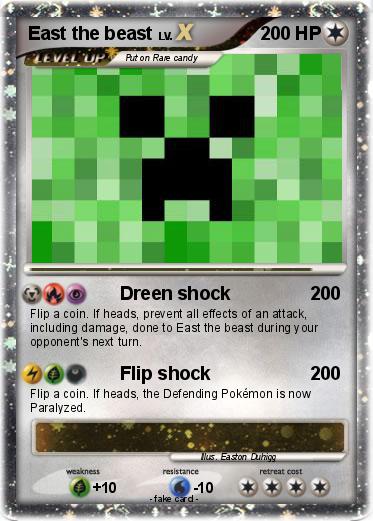 Pokemon East the beast