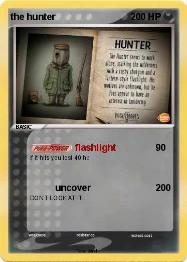 Pokemon the hunter