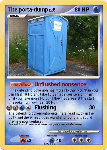 Pokemon The porta-dump