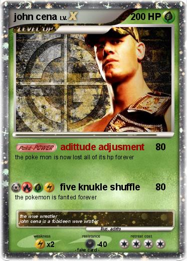 Pokemon john cena