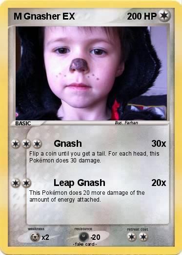 Pokemon M Gnasher EX