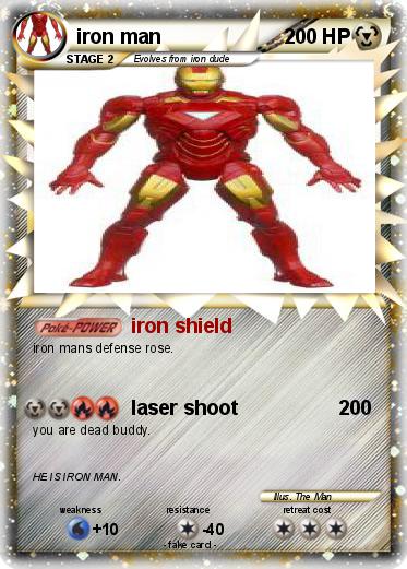 Pokemon iron man