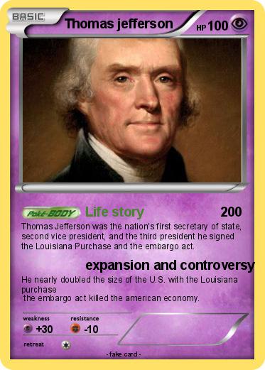 Pokemon Thomas jefferson