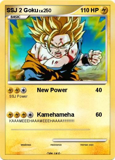 Pokemon SSJ 2 Goku
