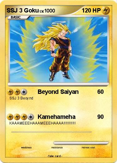 Pokemon SSJ 3 Goku