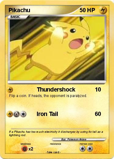 Pokemon Pikachu