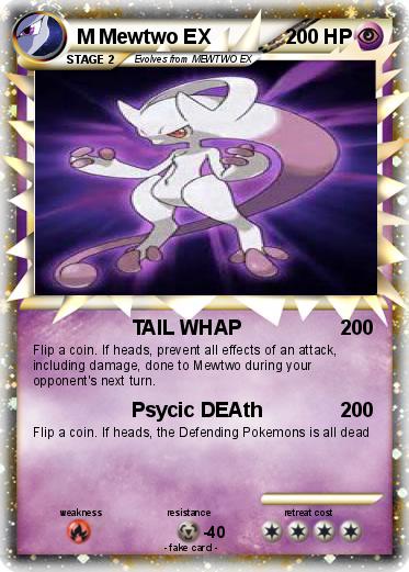 Pokemon M Mewtwo EX