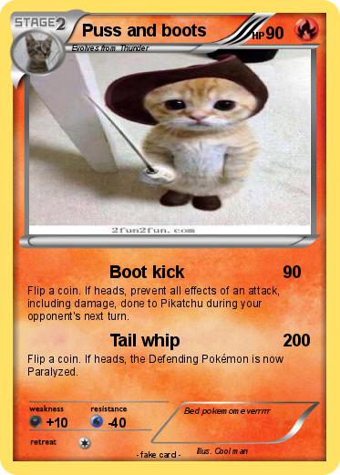 Pokemon Puss and boots