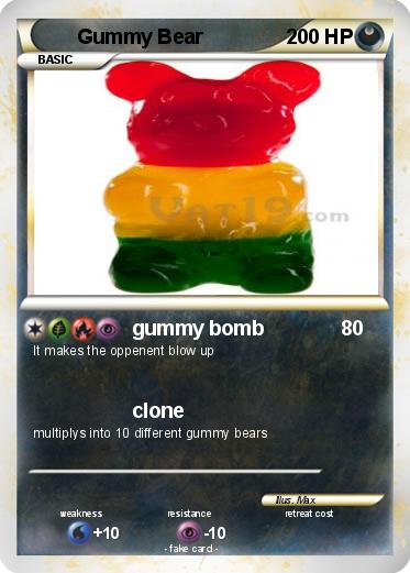 Pokemon Gummy Bear