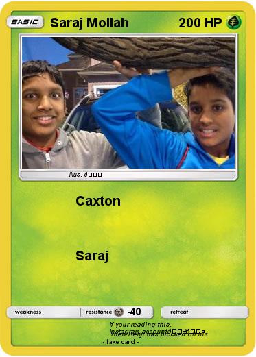 Pokemon Saraj Mollah