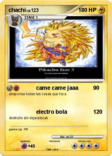 Pokemon chachi