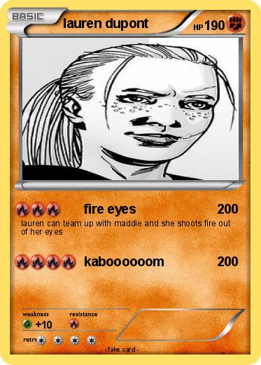 Pokemon lauren dupont