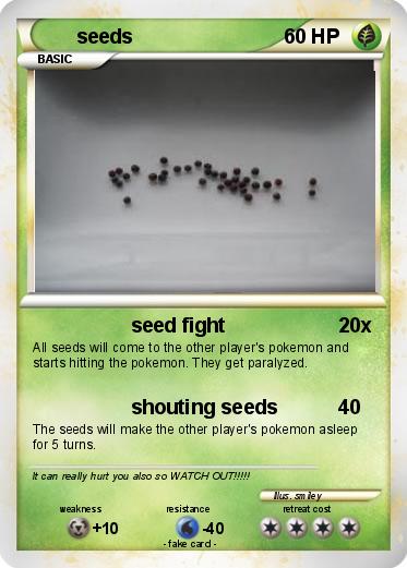 Pokemon seeds