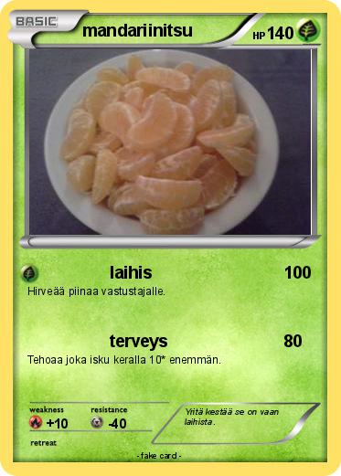 Pokemon mandariinitsu
