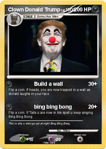 Pokemon Clown Donald Trump